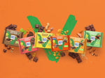 Produktbild anzeigen: 10x Ritter Sport Crispy Cookie vegan 100g (10x100g)
