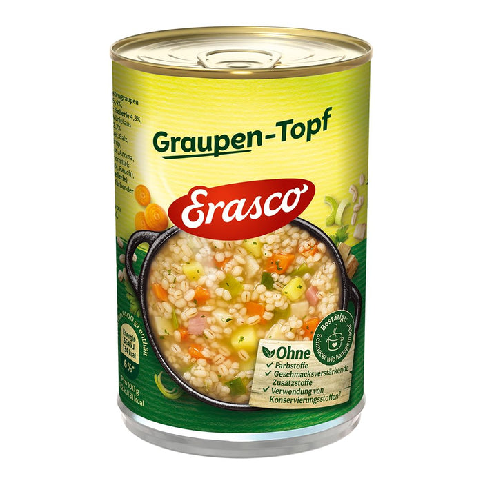 3x Erasco Graupentopf 400g (3x400g)