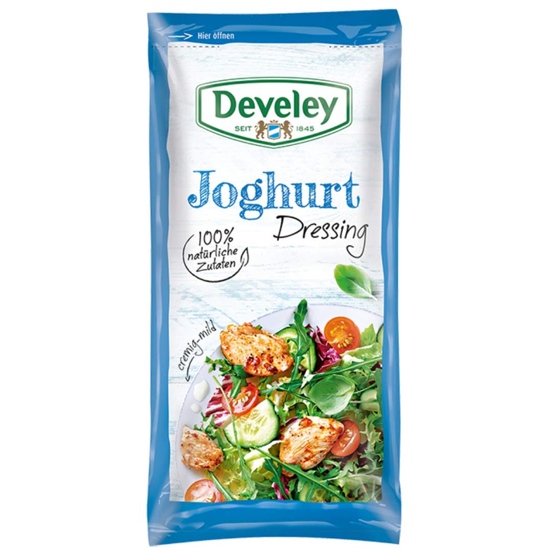 Develey Joghurt Dressing Beutel (14x 75 ml)