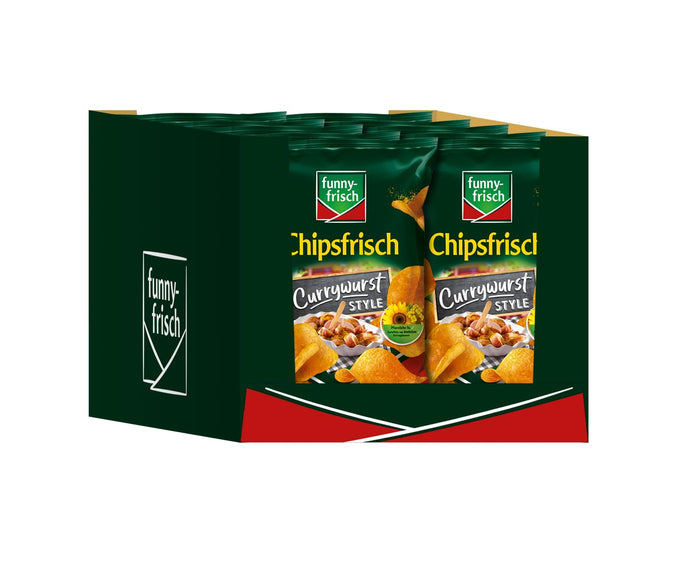Funny-frisch Chipsfrisch Currywurst Style 150g (10x150g)