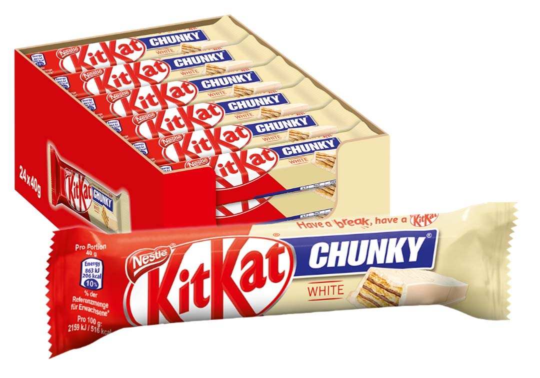 24x KitKat Chunky White 40g (24x40g)