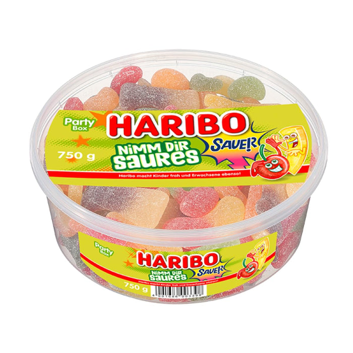 Haribo Nimm Dir Saures Fruchtgummis, 750 g
