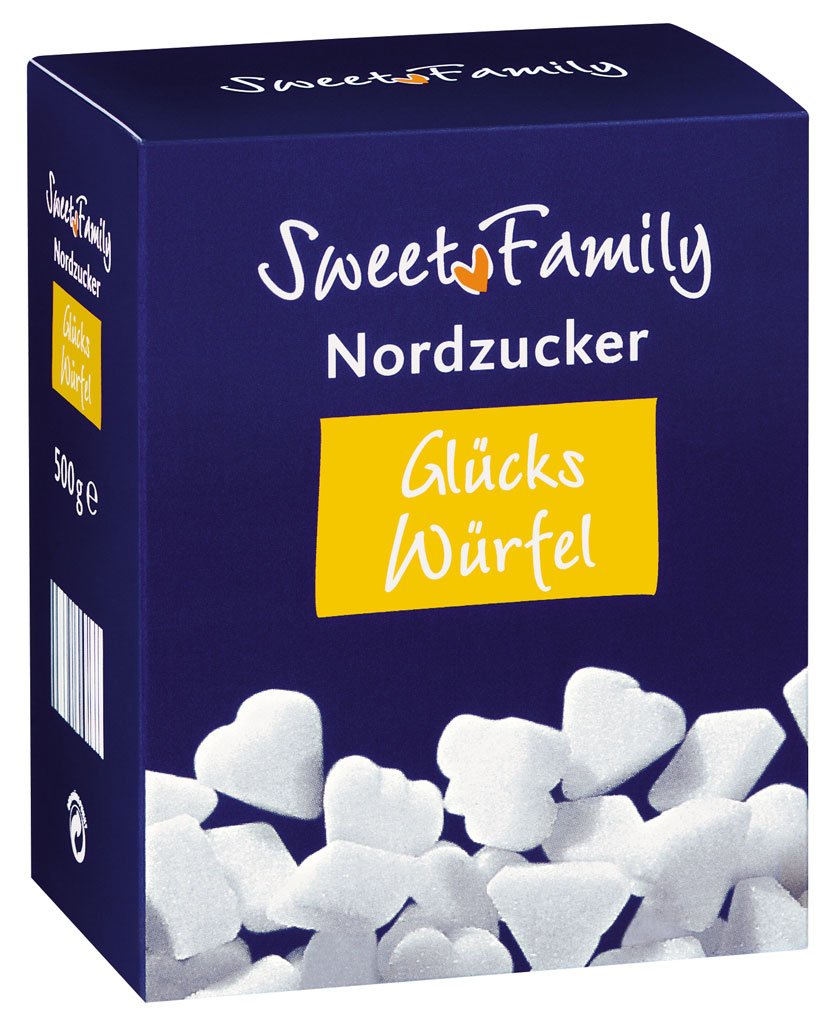 Sweet Family Nordzucker Glückswürfel 500g