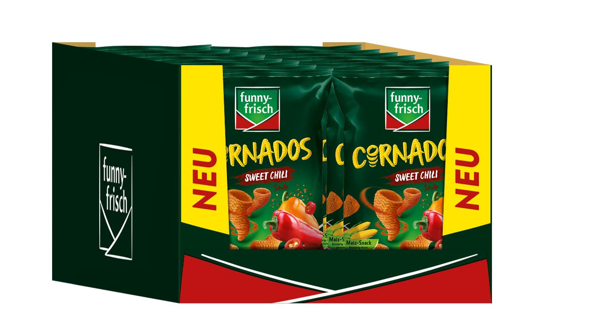 funny-frisch Cornados Sweet Chili (16x80g)