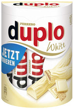 Produktbild anzeigen: Ferrero duplo White – Schmeckt knusperleicht – 28 Packungen mit je 10 Einzelriegeln (28 x 182 g)
