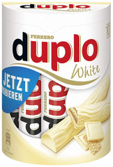 Ferrero duplo White – Schmeckt knusperleicht – 28 Packungen mit je 10 Einzelriegeln (28 x 182 g)