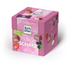 4x Ritter Sport Schokowürfel Joghurt Schatz 176g (4x176g)