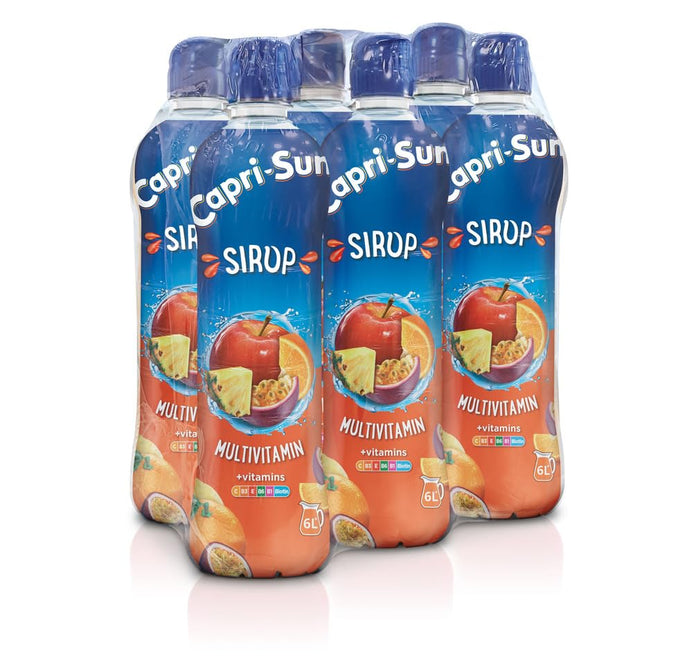 6x Capri Sun Sirup Multivitamin 0,6l (6x600ml)