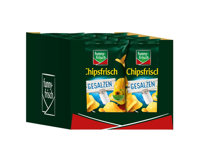Funny-frisch Chipsfrisch gesalzen 150g (10x150g)