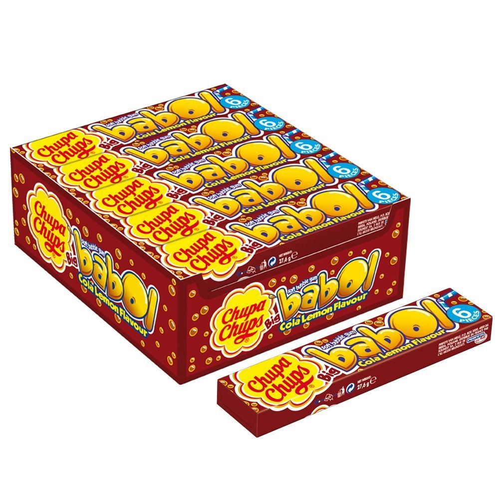 20x Chupa Chups Big Babol Cola-Lemon 27g (20x27g)