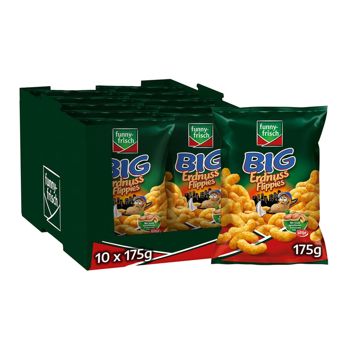 Funny-Frisch Big Erdnuss Flippies (10x150g)