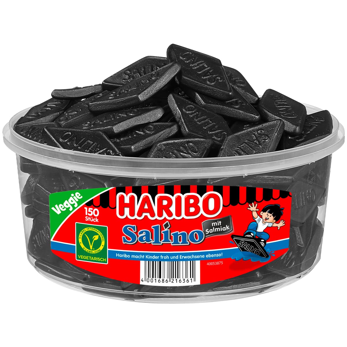Haribo Salino 150Stück 1200g