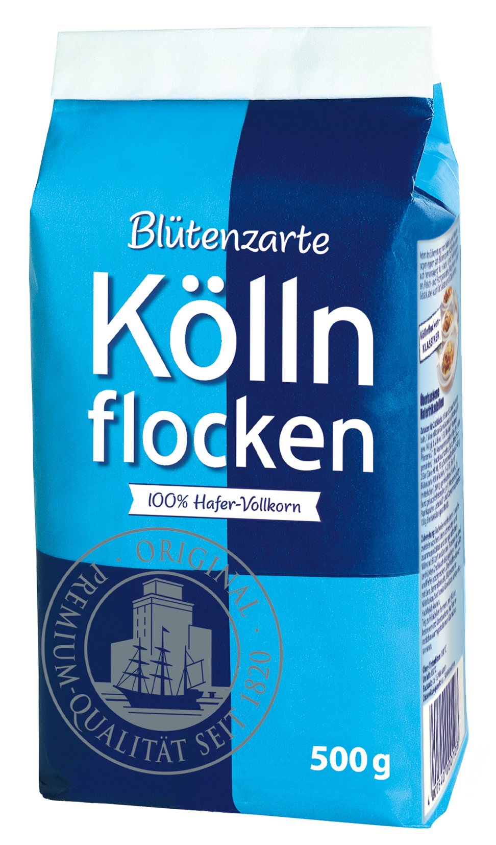 Kölln Blütenzarte Köllnflocken Hafer-Vollkornflocken 500g