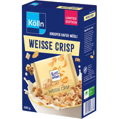 Kölln Knusper Hafer-Müsli Ritter Sport Weisse Crisp 380g