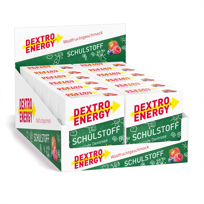 12x Dextro Energy Minis Waldfrucht Schulstoff 50g (12x50g)