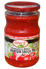 Öncü Paprika-Tomatenmark Mix karışık salça Glas 700g