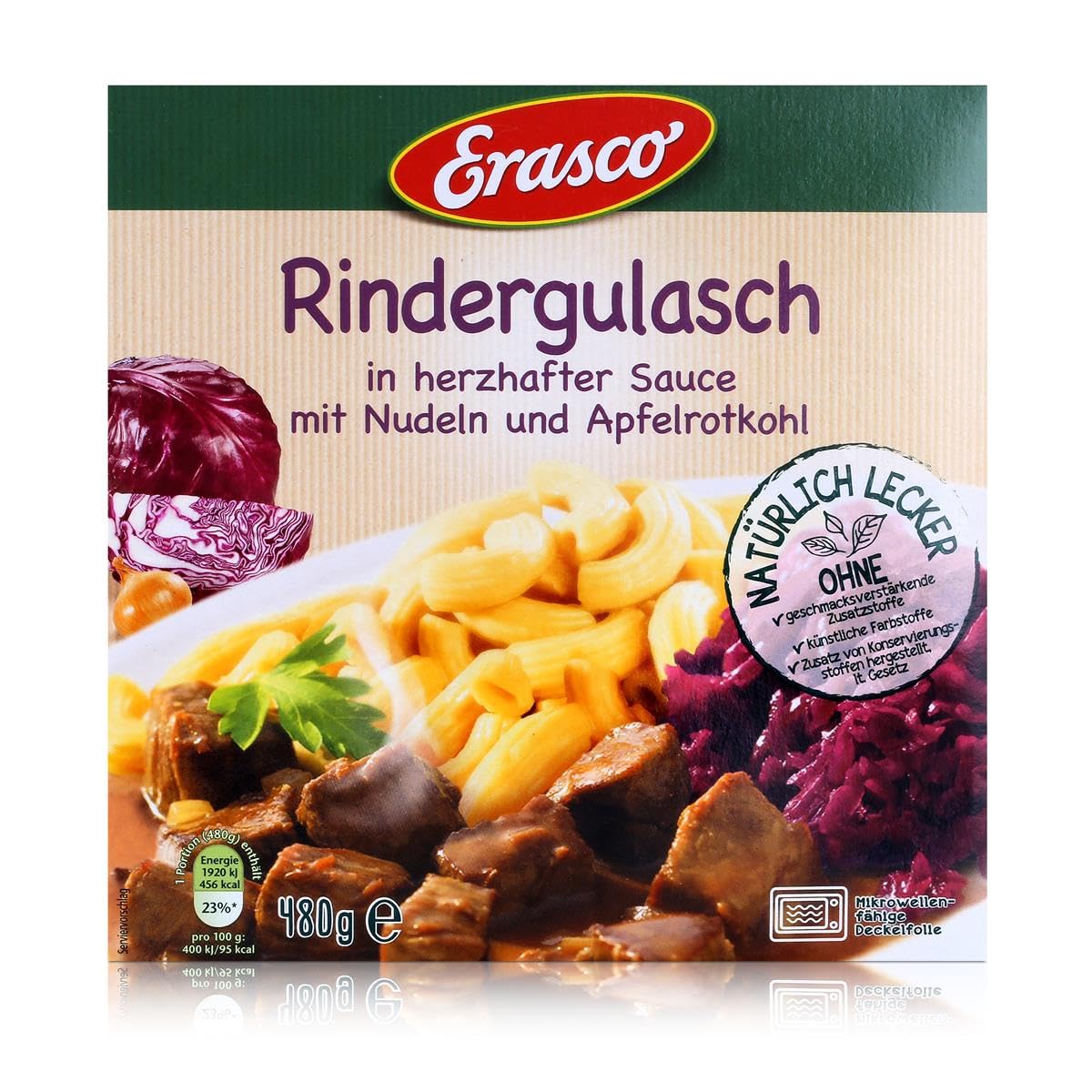 Erasco Menü Rindergulasch 480g
