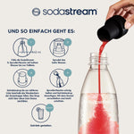 Produktbild anzeigen: 3x SodaStream Sirup Rote Beeren ohne Zucker, 1x Flasche ergibt 9 Liter Fertiggetränk, Sekundenschnell zubereitet und immer frisch (3x440ml)
