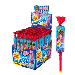48x Chupa Chups Melody Pops Erdbeere Thekendisplay (48x15g)