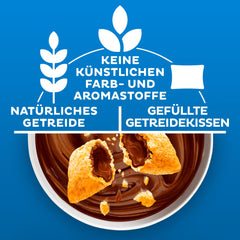 6x Kellogg's Tresor Milk Choco (6 x 410 g) – knusprige Frühstückscerealien mit schmelzender Creme-Füllung mit Milchschokolade – Tresor. Crazy Tasty.