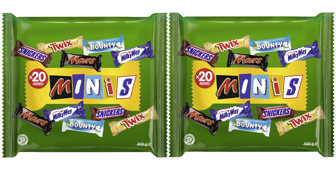 2x Mars Mixed Minis 400g (2x400g)