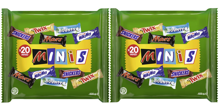 2x Mars Mixed Minis 400g (2x400g)