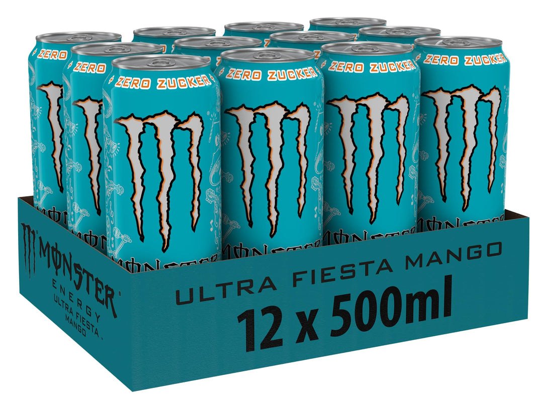 12x Monster Ultra Fiesta 0,5l DPG (12x0,5l)
