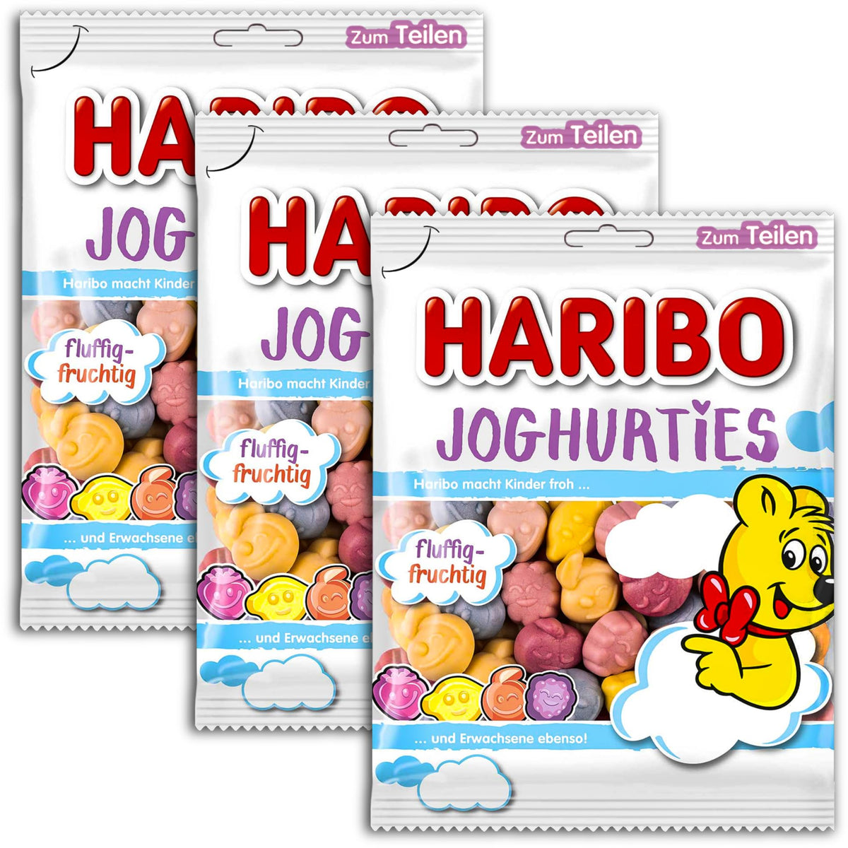 3x Haribo Joghurties 160g (3x160g)