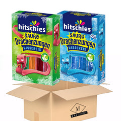 Hitschies Saure Drachenzungen Wassereis Set 1x Wassereis 1x Wassereis Blau Hitschler 2x400ml (800ml)
