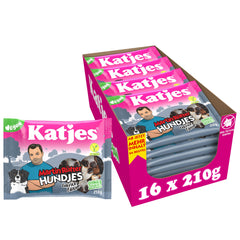 16x Katjes Hundjes Lakritz 210g (16x210g)