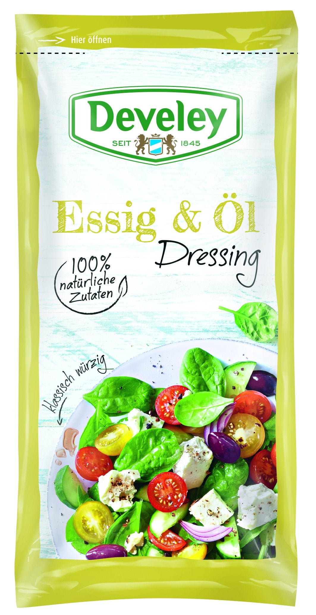 DEVELEY Essig & Öl Salat-Dressing  (14 x 75 ml)