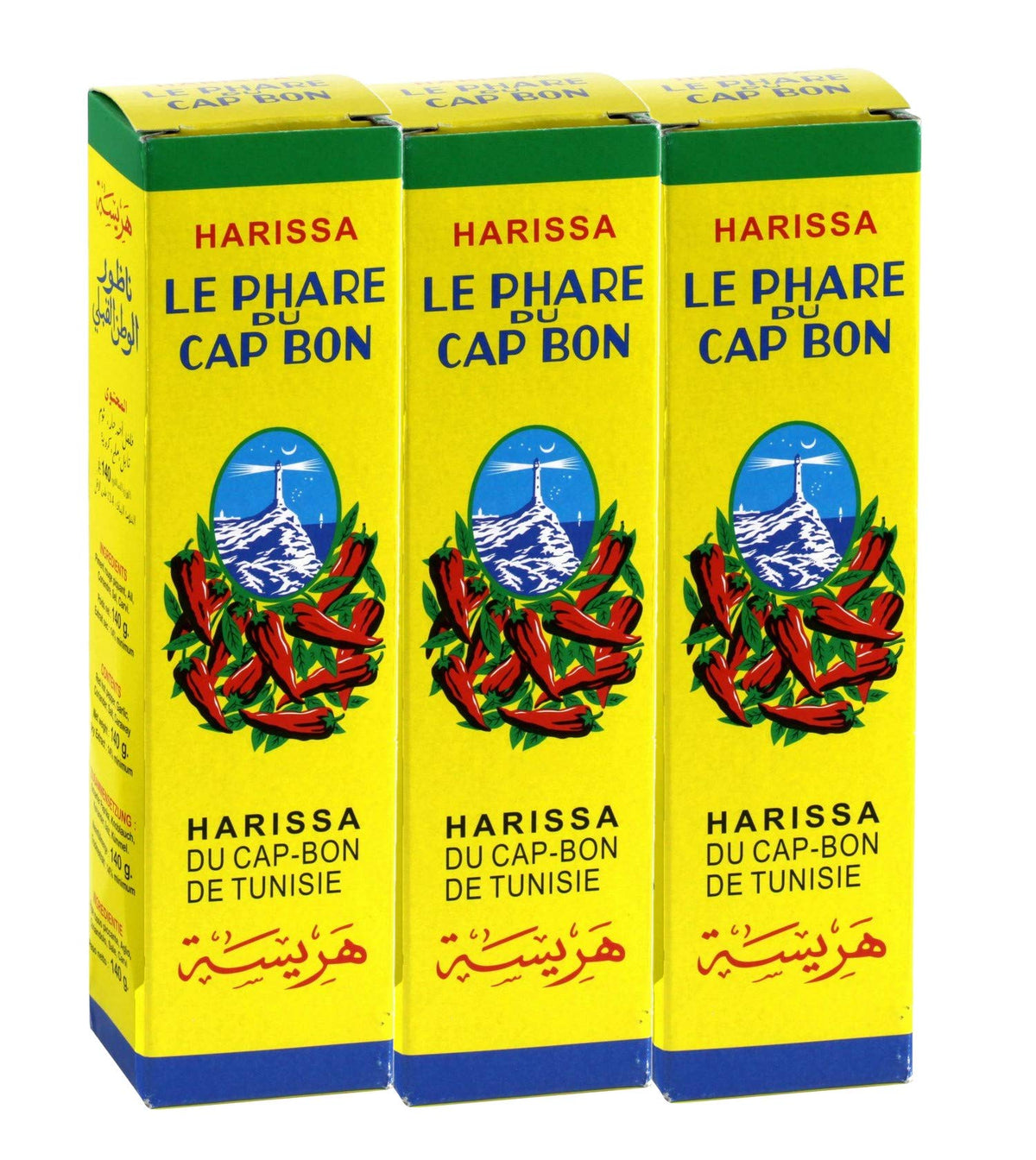 3x140g Le Phare du Cap Bon Harissa (3x140g)