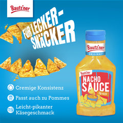 Bautz'ner Saucen Set 1x Sandwich 1x Burger & 1x Nachosauce (3x300ml)
