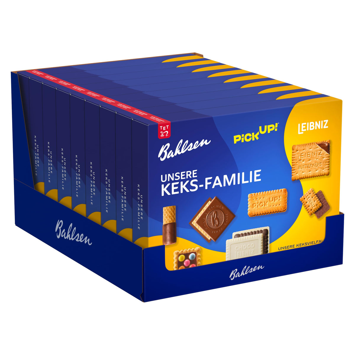 9x Bahlsen Unsere Keksfamilie 280g - Keksmischung mit 7 knackigen Kekssorten (9x280g)