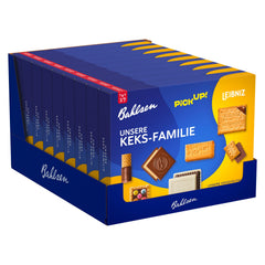 9x Bahlsen Unsere Keksfamilie 280g - Keksmischung mit 7 knackigen Kekssorten (9x280g)