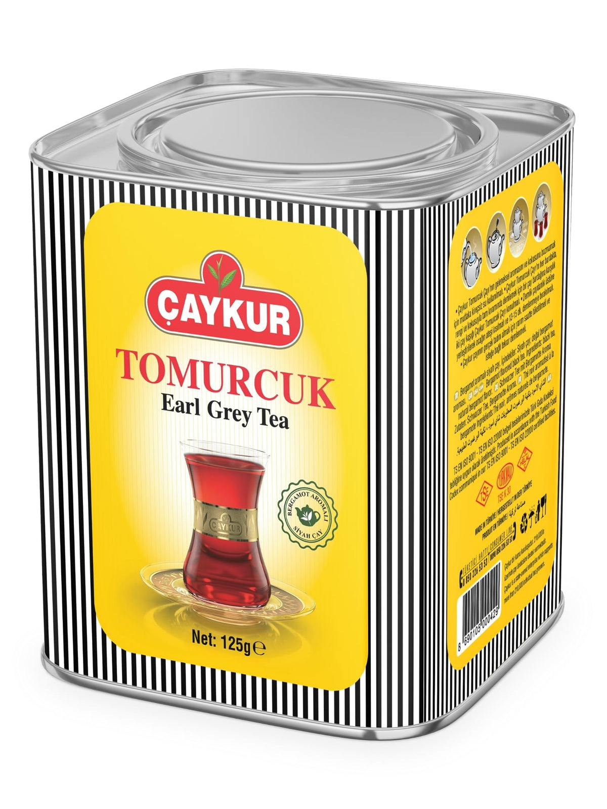 Caykur Schwarztee Earl Grey Tomurcuk Cayi 125g