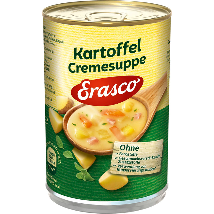 3x Erasco Kartoffel Creme Suppe 390ml (3x390ml)