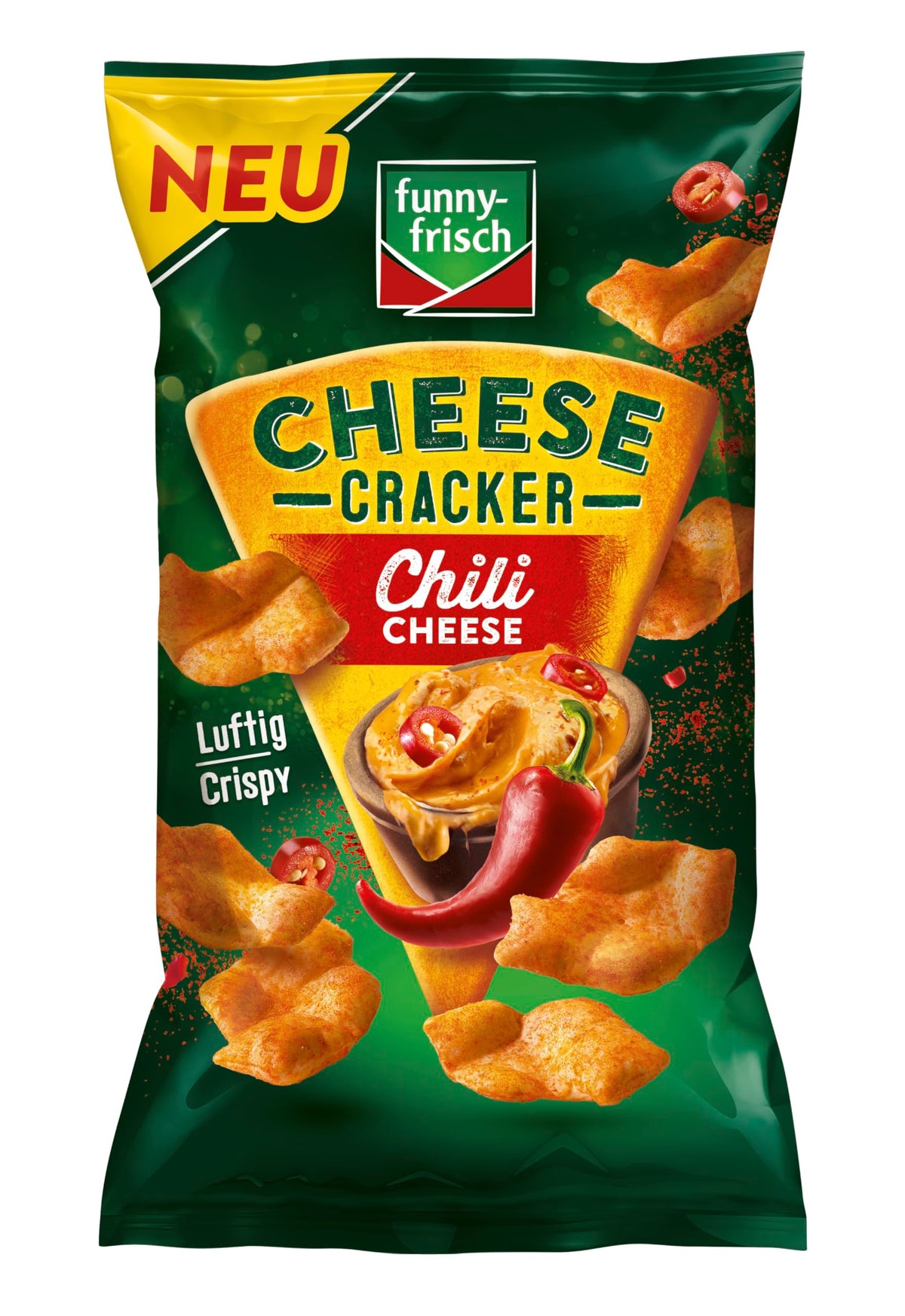 Funny-Frisch Cheese Cracker Chili Cheese 100g