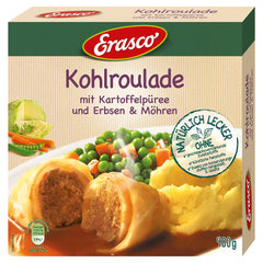 Erasco Kohlroulade in Sauce mit Kartoffelpüree und Gemüse, 480 g