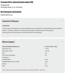 6x Almdudler Alpenkräuter Kräuterlimonade Sirup (6x700ml)