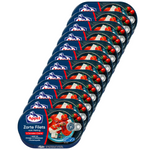 Produktbild anzeigen: 12x Appel Heringsfilets, zarte Fisch-Filets in Tomaten-Creme, MSC zertifiziert (12x100g)
