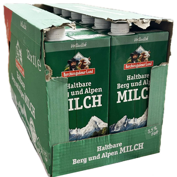 12x Berchtesgadener Land Bergbauern H-Milch 3,5%1l (12x1l)