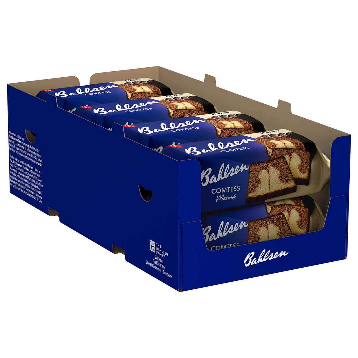 8x Bahlsen Comtess Kuchen Marmor 350g (8x350g)
