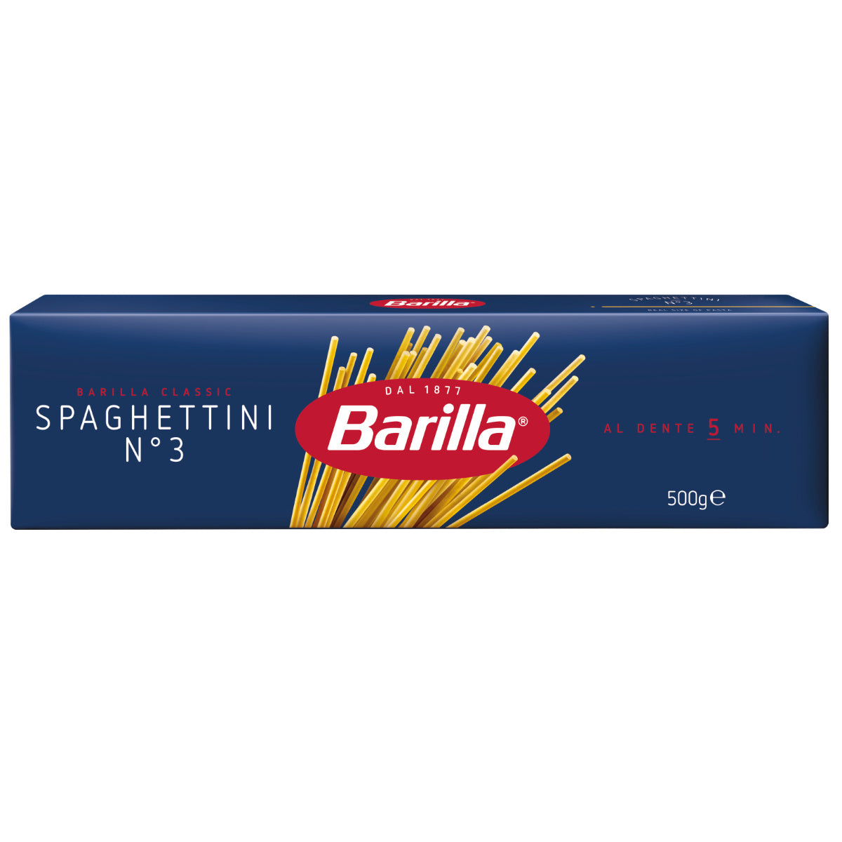 Barilla Pasta Spaghettini No 3 500g