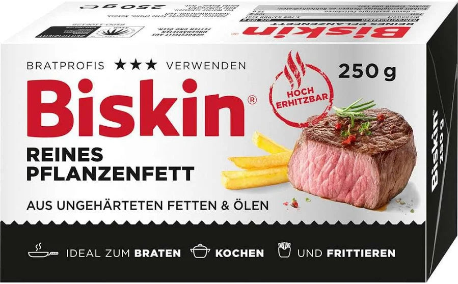 Biskin Reines Pflanzenfett 250g