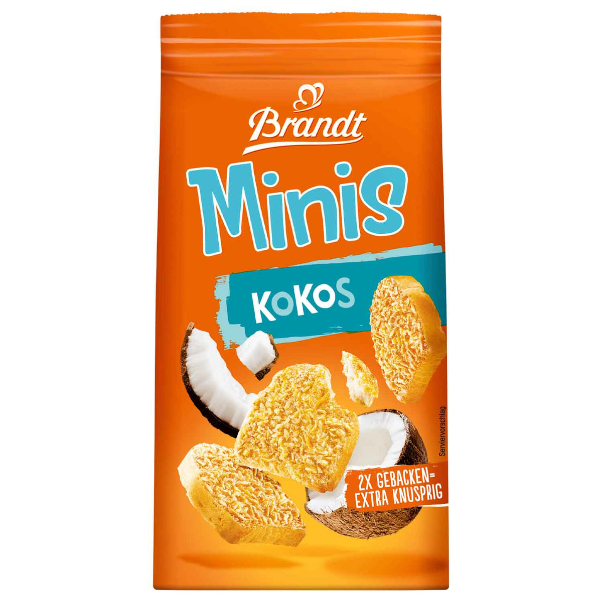Brandt Mini Zwieback Kokos 120g