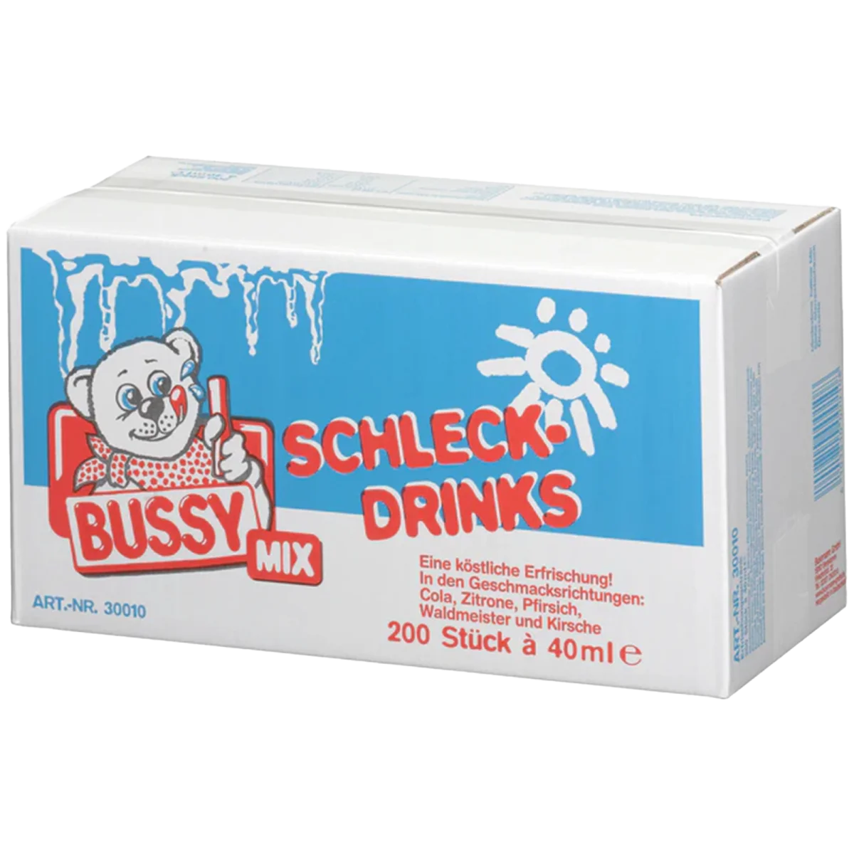 Bussy Mix Schleckdrinks 200x40ml (8000ml)