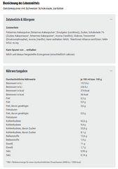 6x Caotina Noir 450g (6x450g)