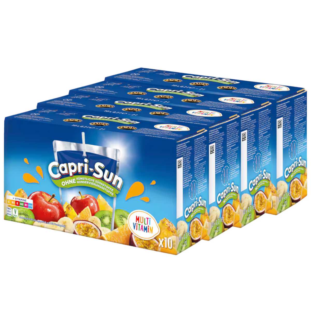 4x Capri Sun Multivitamin 10x0,2l (4x2l)