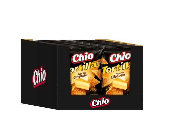 12x Chio Tortilla Chips Nacho Cheese 110g 12x110g (1320g)